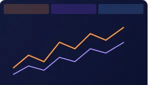 Sample line chart dashboard preview